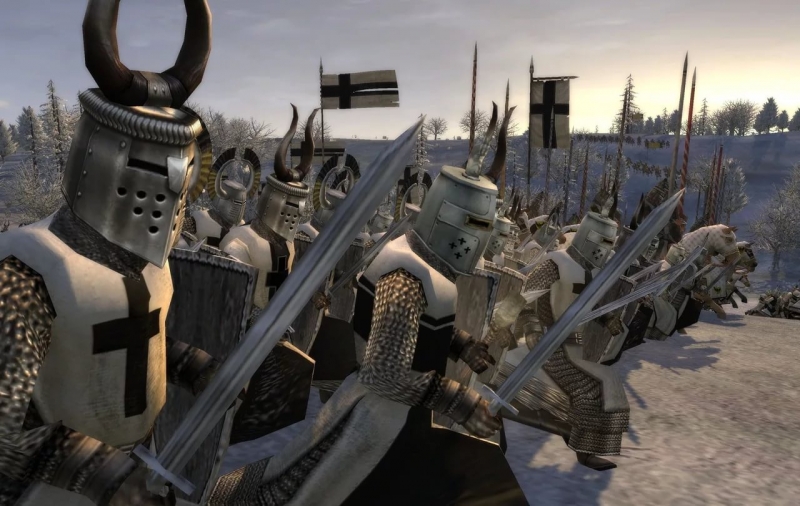 Medieval 2 total war - Марш тевтонцев