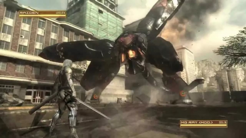 Metal Gear Rising Revengeance - Rules of Nature Metal Gear Ray Boss Battle