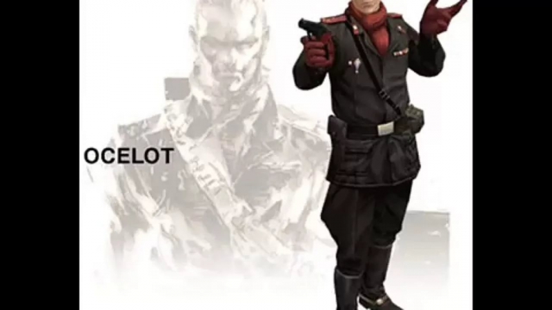 Metal Gear Solid 3 Snake Eater - Ocelot Youth