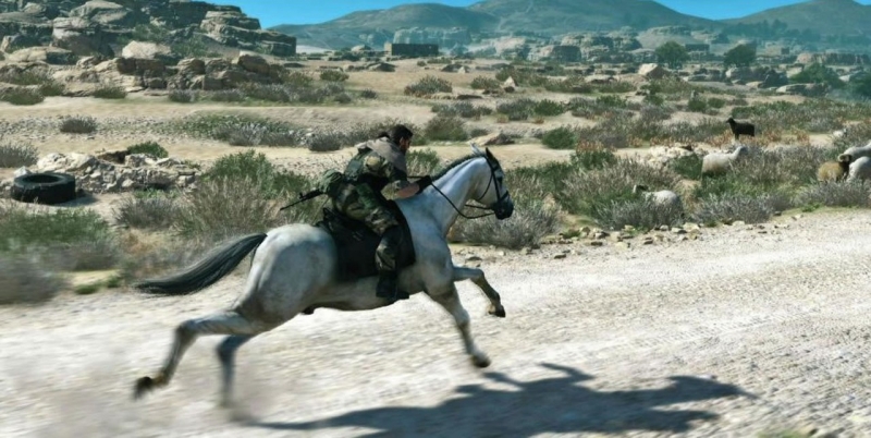Metal Gear Solid 5 The Phantom Pain - Ride a White Horse