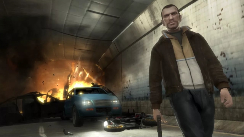 Pause Menu Part 1 from "Grand Theft Auto IV"