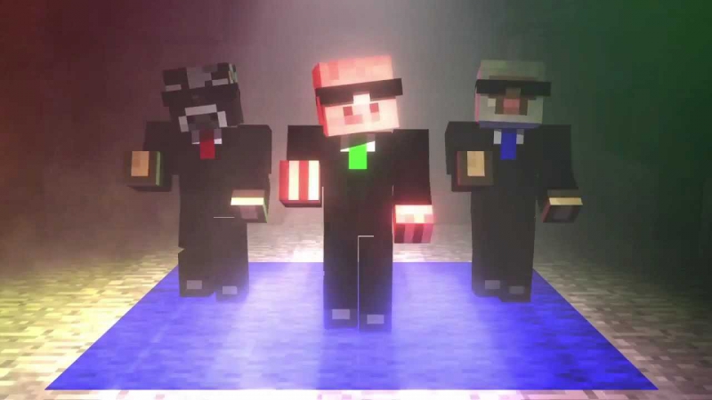 Minecraft Mob Dance Party