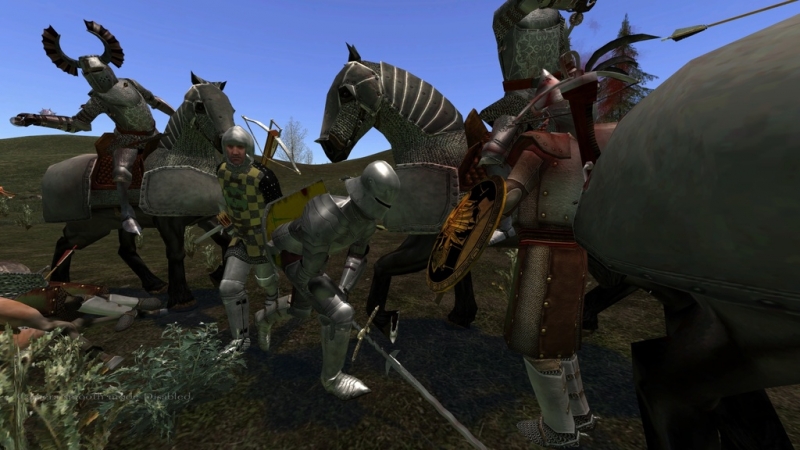 mount and blade goodmod - title screen