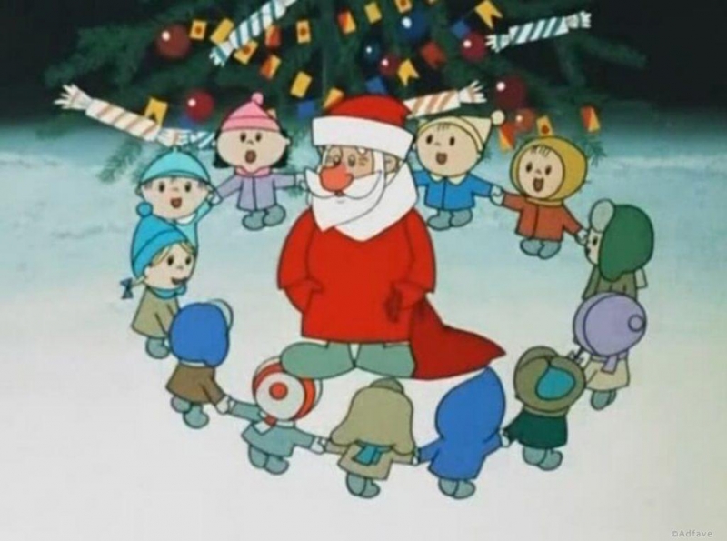 Игра с Дедом Морозом для детей