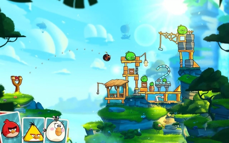 The Angry Birds С игры Angry Birds