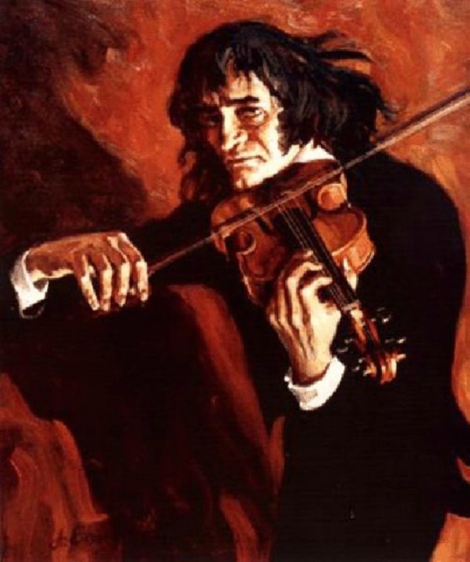 Николо Паганини - каприз №24 Игра на скрипке