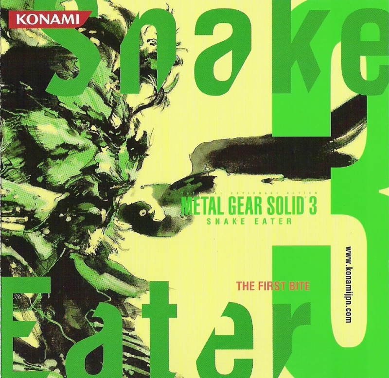 Snake Eater Japanese version Metal Gear Solid 3 OST