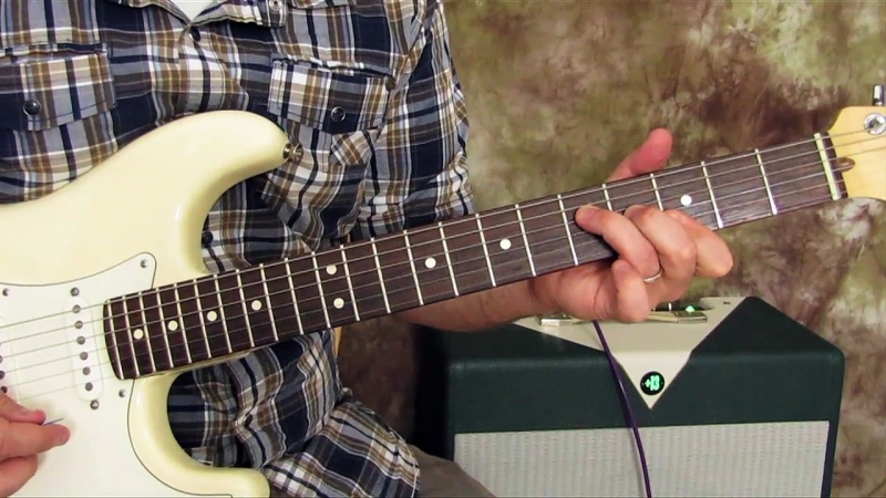 Обучение игре на гитаре - Castles Made of Sand Jimi Hendrix