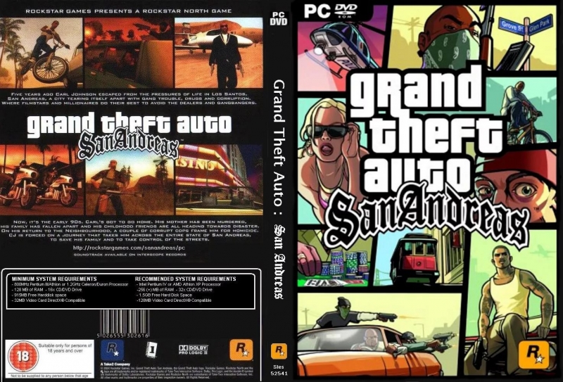 Саунд трэк к игре GTA San Andreas