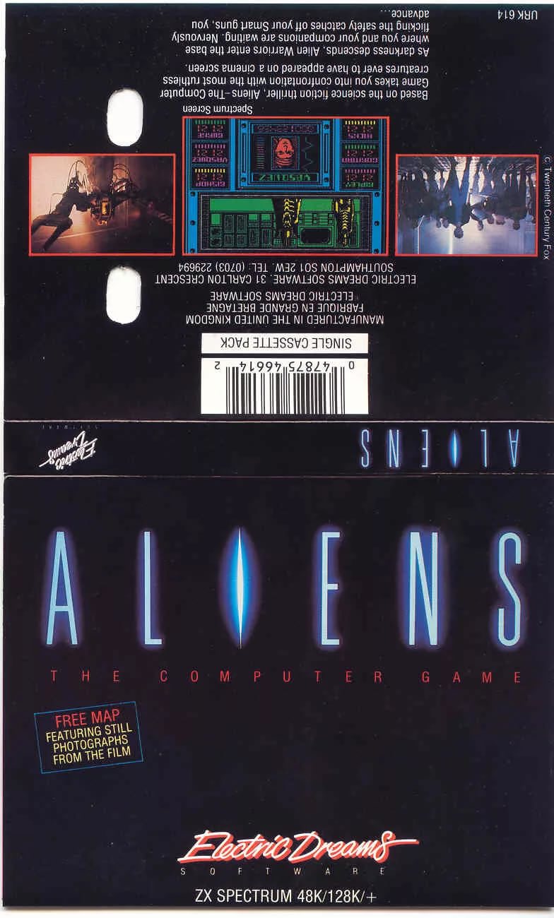 Aliens музыка из игры с платформы ZX Spectrum