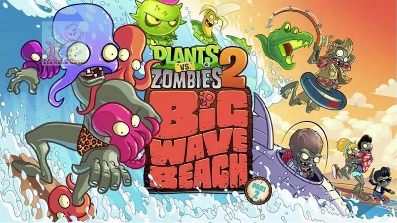 Plants vs Zombies 2 - Big wave beach