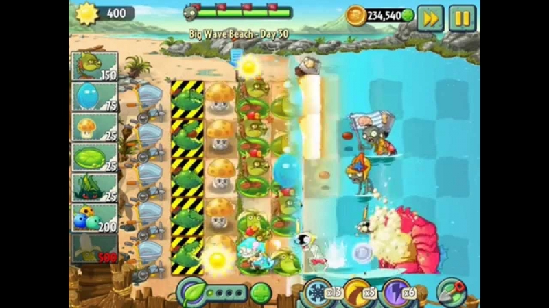Plants vs. Zombies 2 - Big Wave Beach - Intro
