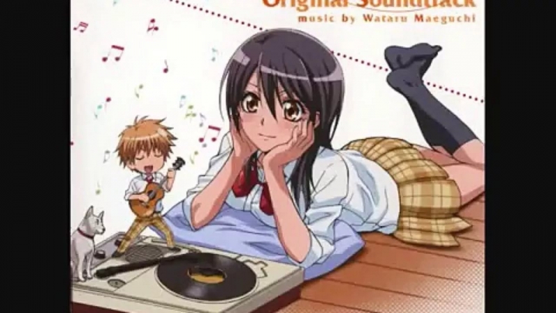 Президент студсовета - горничная / Kaichou wa Maid-sama OST 1 Track 66 - Игра на скрипке Усуи ремикс 19 серия