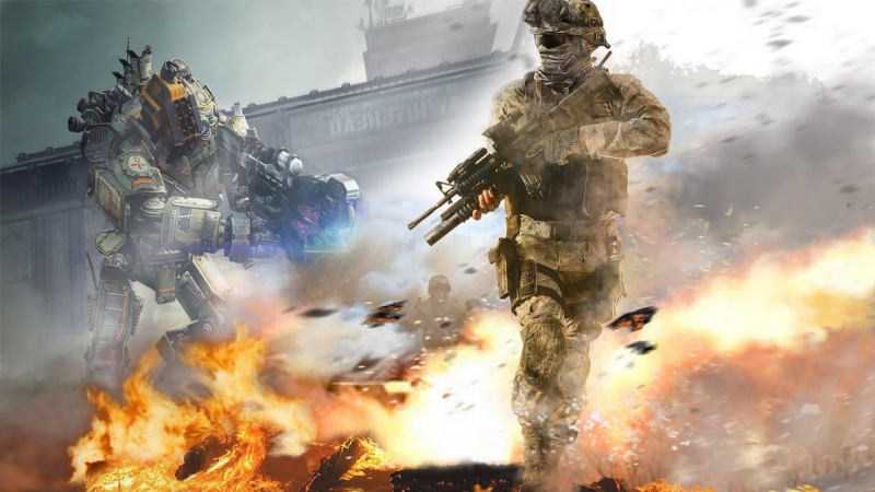 RAIMOS - Call of Duty Advanced Warfare Vs. TITANFALL