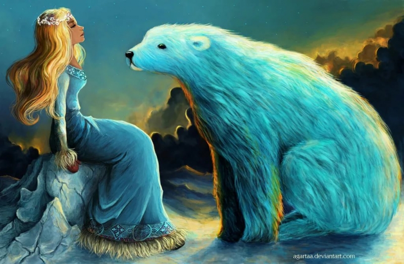 Ребёнок Солнца - Сказка "Восток". 14 - Белый медведь