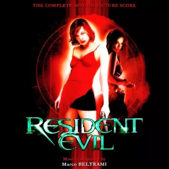 Resident evil саундтреки. Обитель зла 2002 обложка. Resident Evil 2002 OST. Resident Evil Soundtrack 2002.