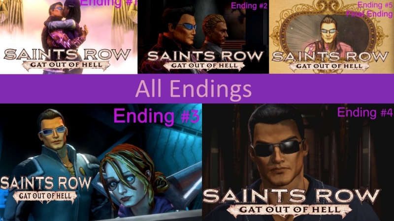 Saints Row Gat Out Of Hell - Ending