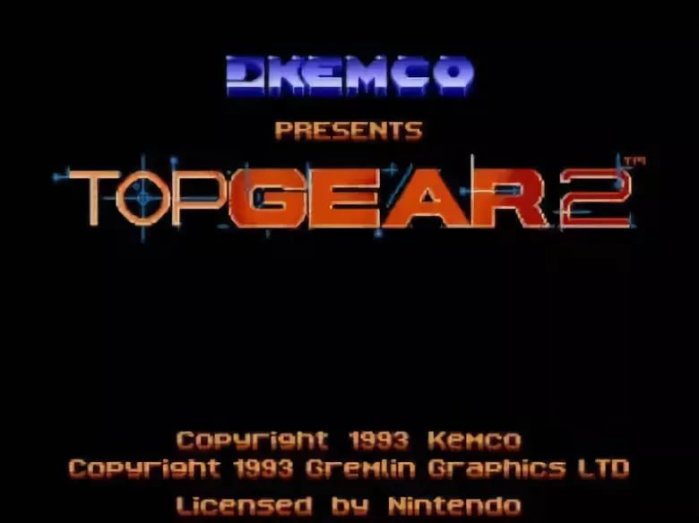 Sega Mega Drive - Top Gear 2 - Auckland