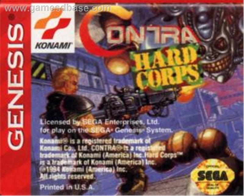 Sega Sound Team - Contra Hard Corps Original Game Audio 3