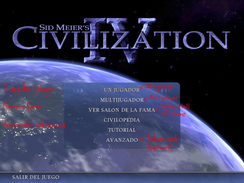Sid Meier's Civilization Beyond Earth - Main Menu