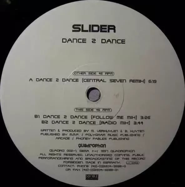 Slider - Dance 2 Trance Central Seven Remix