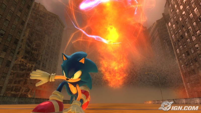 Sonic the Hedgehog 2006 - Crisis City ~The Flame ~ Skyscraper ~ Whirlwind ~ Tornado~
