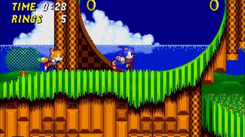Sonic the Hedgehog 2 (M.Nakamura, I.Takeuchi) - Emerald Hill 2 Player