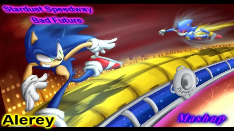 Sonic The Hedgehog CD - Stardust Speedway Zone Present