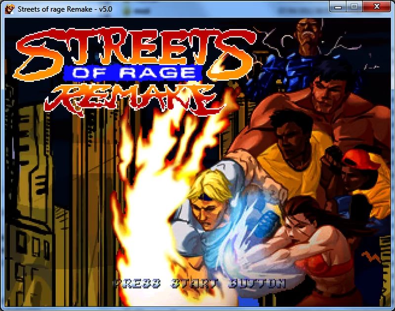 Fighting in the Street Streets of Rage 2