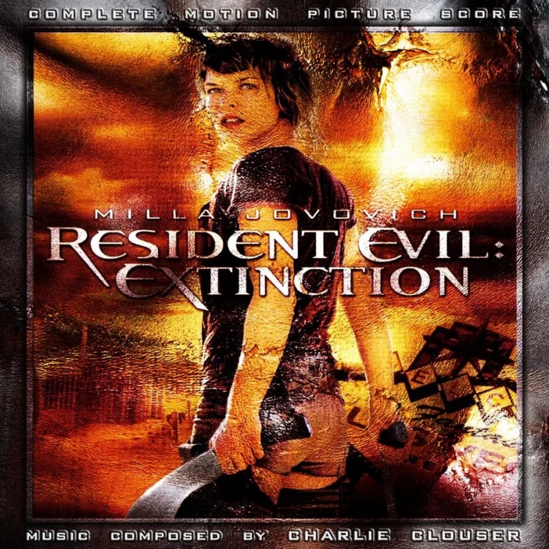 Resident evil саундтреки. Resident Evil 2002. Обитель зла 3 вымирание 2007.. Resident Evil Extinction. Обитель зла 3 OST.