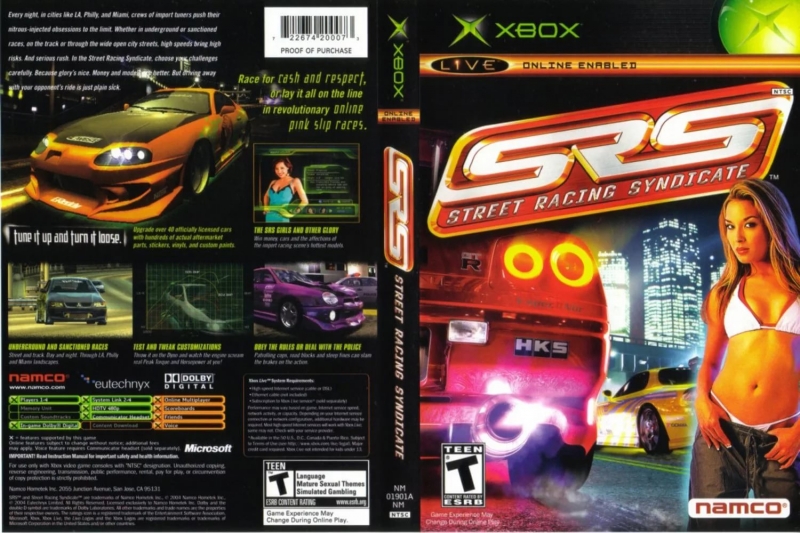 SRS (Street Racing Syndicate) - soundtrack