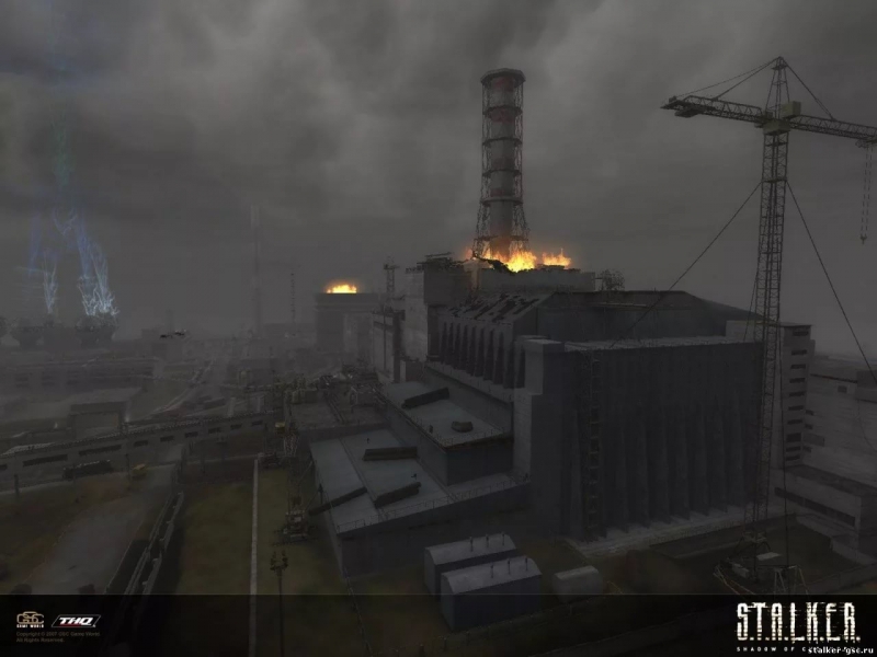 Сталкер Тень Чернобыля - ЧАЭС