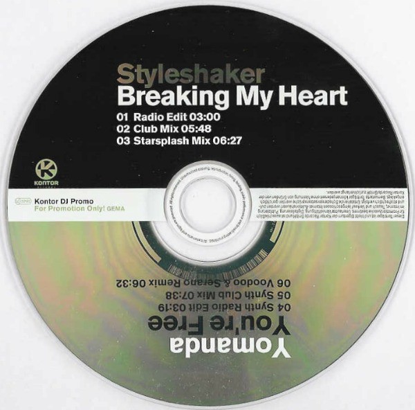 Street Racing Hits - Styleshaker - Breaking My Heart Starsplash Mix