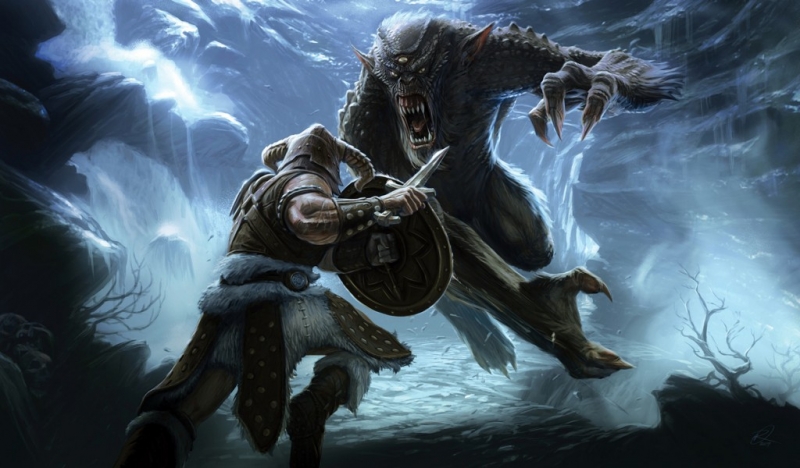 The Elder Scrolls V Skyrim - Битва 5
