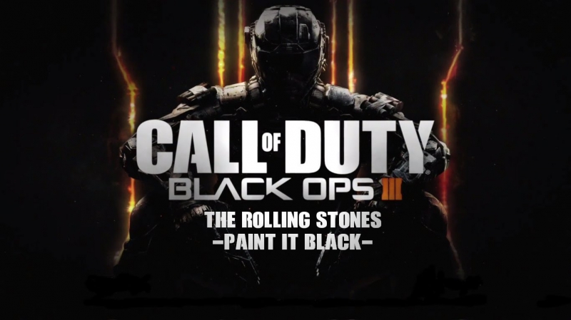 The Rolling Stones - Paint, it black OST Call of Duty Black Ops 3 Trailer