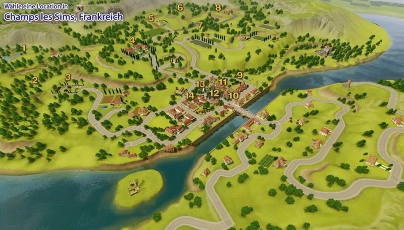 The Sims 3 Мир Приключений - Тема Франции