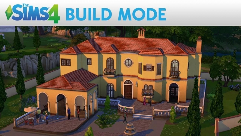 The Sims 4 - Режим строительства - Видео игрового процесса