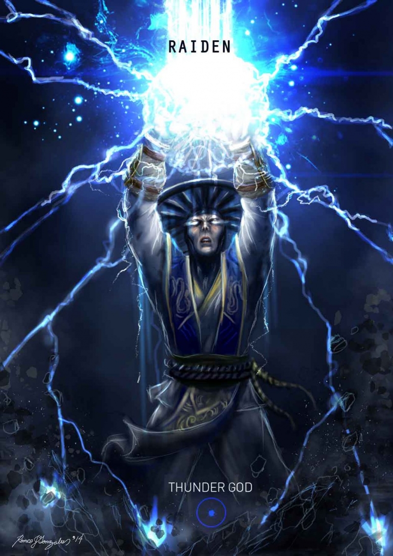 Thunder God - Raiden Mortal Kombat X
