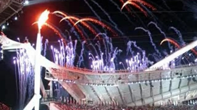Olimpic Flame  Олимпийские игры 2004 Афины 