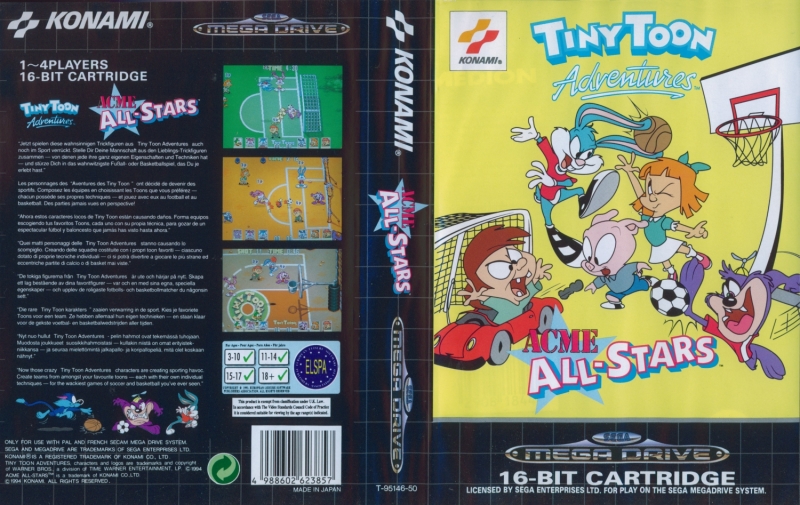 Tiny Toon Adventures Acme All-Stars - Monty's Playroom