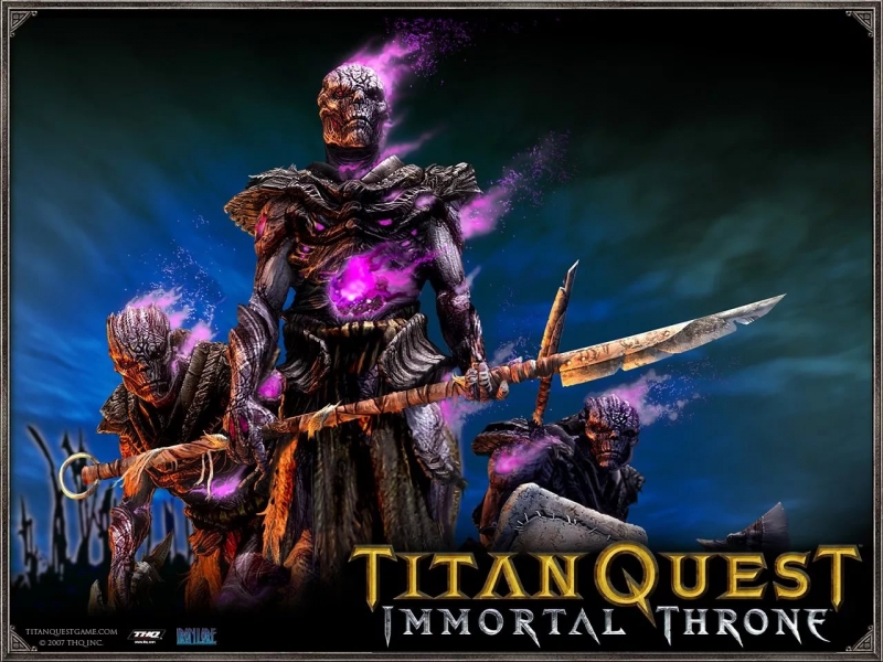 Titan Quest Immortal Throne - Дворец Аида - Сквозь Тьму