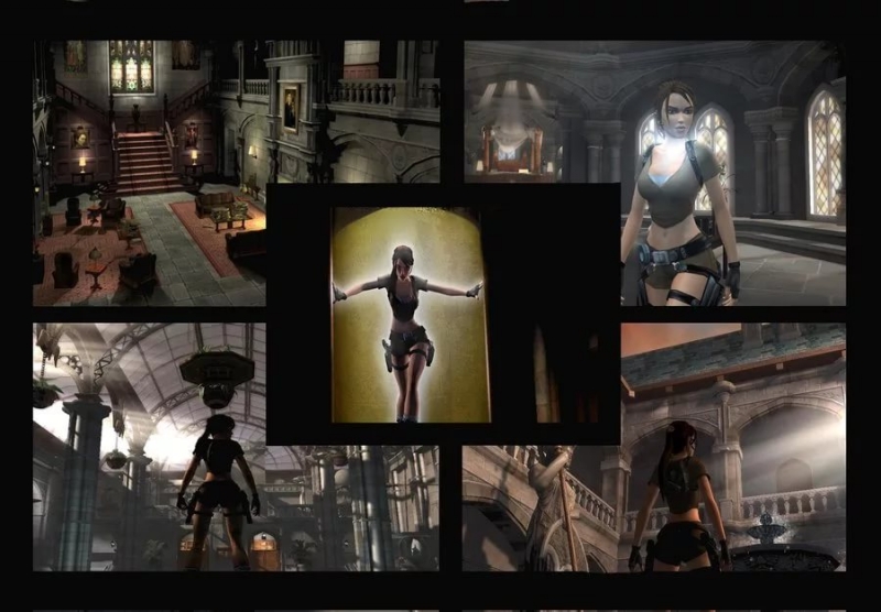 Tomb Raider Legend - Croft Manor 1 Version B