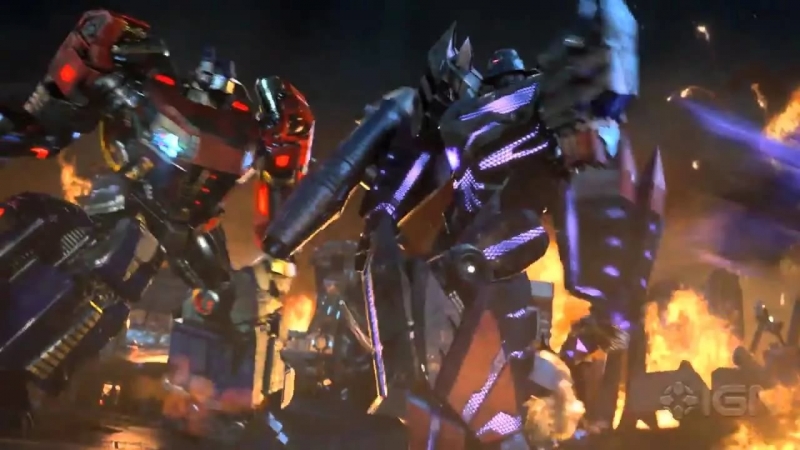 Transformers Fall of Cybertron - Metroplex Drive