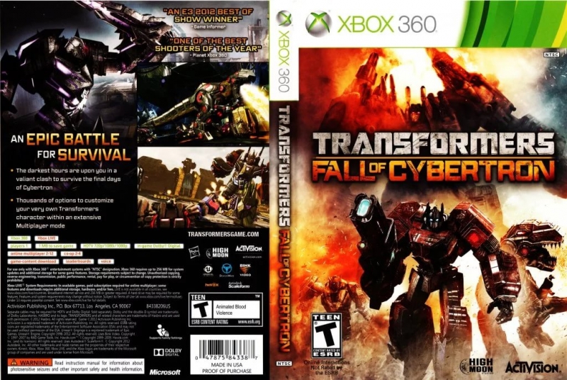 Transformers Fall of Cybertron (Troels Folmann)
