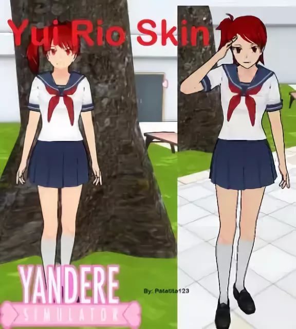 VA Yandere Simulator Yui Rio - Компьютерные игры