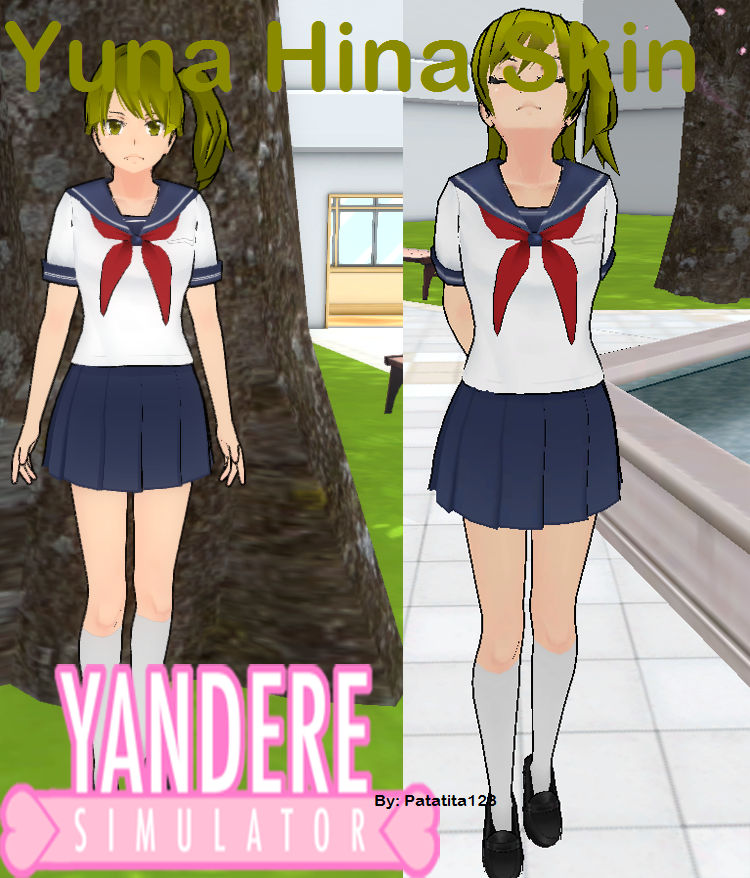 VA Yandere Simulator Yuna Hina - Что делаю,когда ничего не делаю