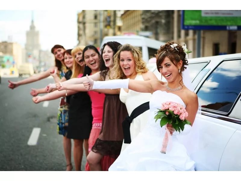 Выход подружек невесты - Версия 4 - Динамичная