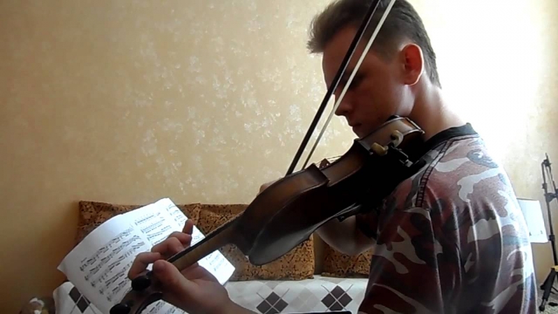Vivaldi - Игра на скрипке