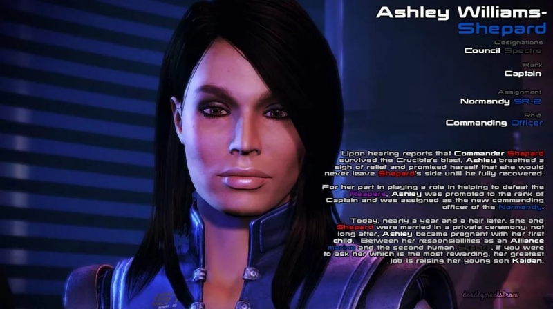 Voice Ask Mass Effect | Ashley Williams