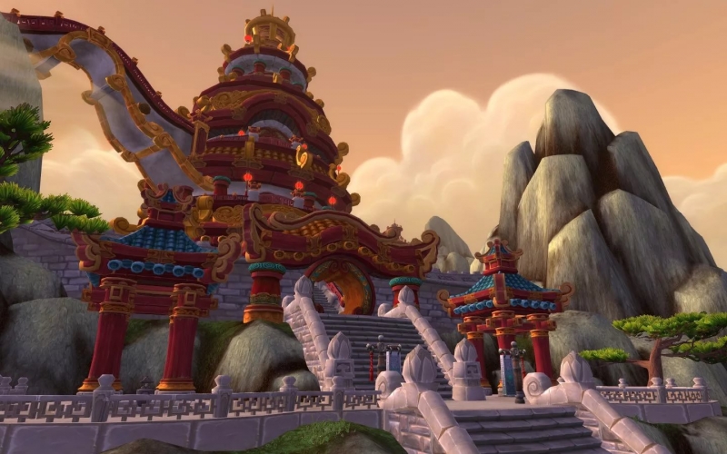 World of Warcraft Mists of Pandaria OST - Temple of the Five Dawns